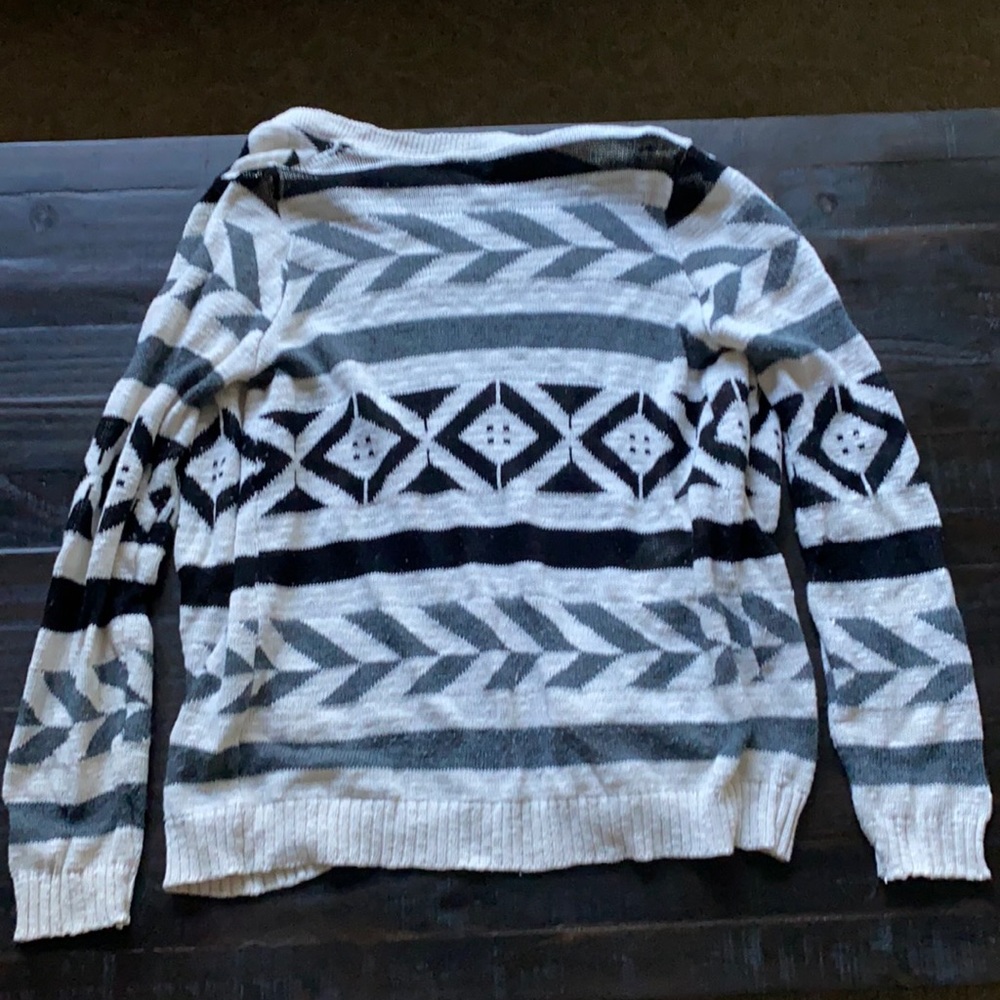Patterned Cardigan